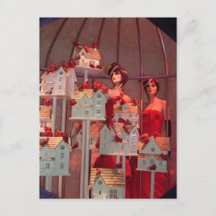 Cartes Pour Fêtes Annuelles Vintage Noël à New York