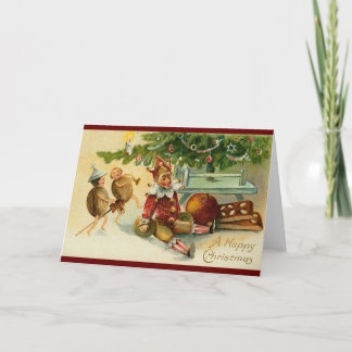 Cartes Pour Fêtes Annuelles VINTAGE NOËL jouets de casse-noix
