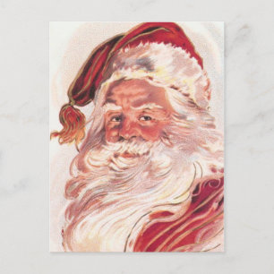 Cartes Pour Fêtes Annuelles Vintage Noël Père Noël
