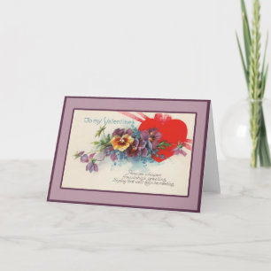 Cartes Pour Fêtes Annuelles Vintage panse
