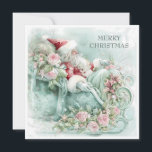 Cartes Pour Fêtes Annuelles Vintage Père Noël Sleigh Noël Rouge Bleu Turquoise<br><div class="desc">Elégante carte de voeux de Noël turquoise, rose et bleue vintage avec le Père Noël dans son traîneau en costume rouge. Texte "Joyeux Noël" est sur le devant, et est entièrement personnalisable. Ajoutez donc tout salut de vacances que vous souhaitez. Personnalisé au dos avec votre message et votre nom. Contactez-moi...</div>