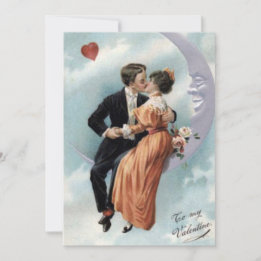 Cartes Pour Fêtes Annuelles Vintage Pour Mes Amoureux de la Saint-Valentin sur