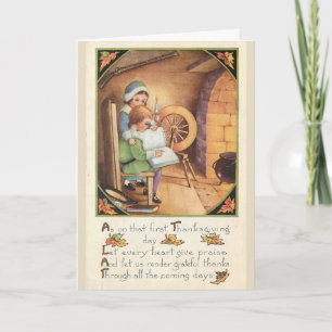 Cartes Pour Fêtes Annuelles Vintage - Remerciements, louanges et remerciements