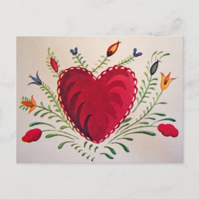 Cartes Pour Fêtes Annuelles Vintage : Saint Valentin - (Devant)