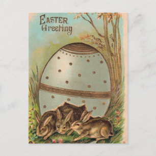Cartes Pour Fêtes Annuelles Vintage - Salutations de Pâques