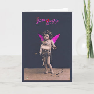 Cartes Pour Fêtes Annuelles Vintage Valentiene Cupids