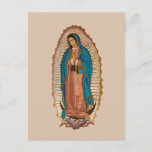 Cartes Pour Fêtes Annuelles Virgen de Guadalupe