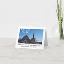 Vœu de Noël religieux