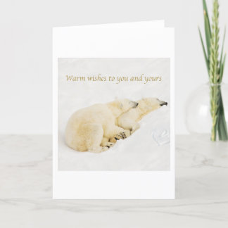 Cartes Pour Fêtes Annuelles Voeux chauds 6545