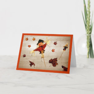 Cartes Pour Fêtes Annuelles Voeux d'action de grâces