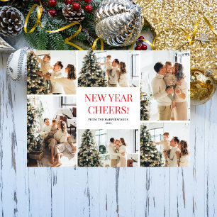 Cartes Pour Fêtes Annuelles Vœux de fête Élégante Bonne Année 6 Photo