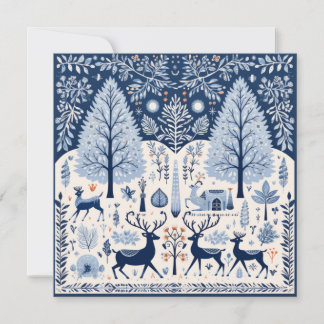 Cartes Pour Fêtes Annuelles Vœux de Noël