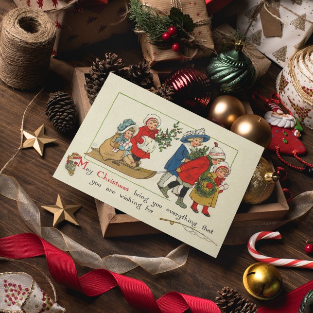 Cartes Pour Fêtes Annuelles Voeux de Noël (Créateur téléchargé)