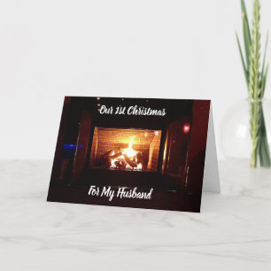 Cartes Pour Fêtes Annuelles VOEUX DE NOËL *1er* COCON POUR MON "MARI"