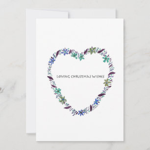 Cartes Pour Fêtes Annuelles Vœux de Noël affectueux