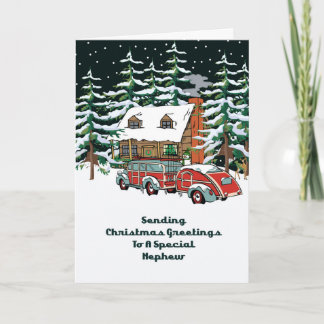 Cartes Pour Fêtes Annuelles voeux de Noël de Nephew