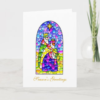 Cartes Pour Fêtes Annuelles voeux de Noël Trois Rois