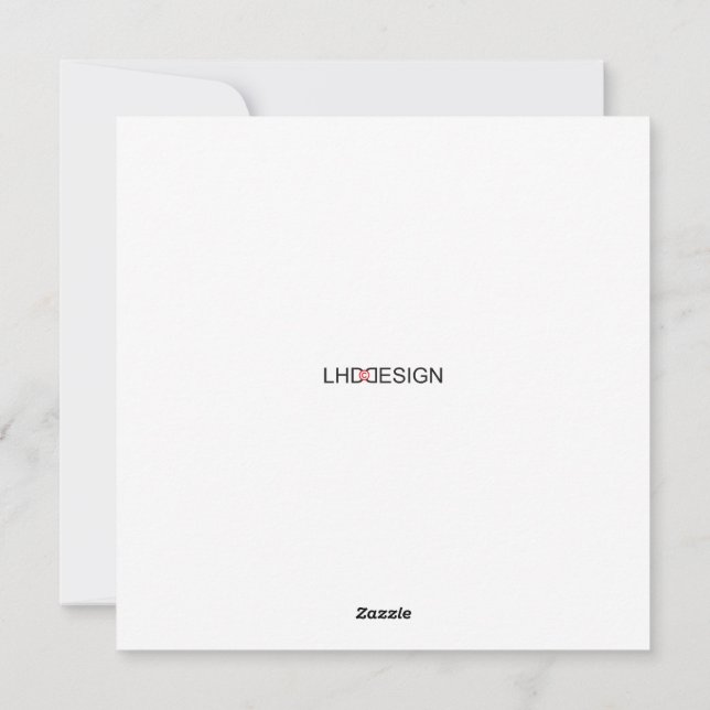 Cartes Pour Fêtes Annuelles voeux de Pâques (Dos)