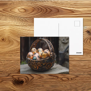 Cartes Pour Fêtes Annuelles Vœux de Pâques Steampunk