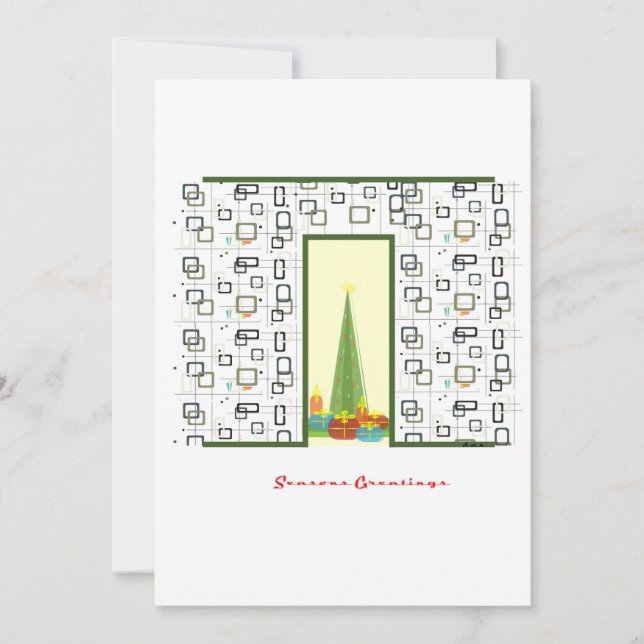 Cartes Pour Fêtes Annuelles Vœux de saison (Devant)