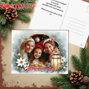 Cartes Pour Fêtes Annuelles Vœux d'hiver avec photo personnelle