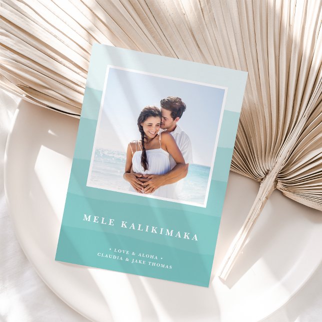 Cartes Pour Fêtes Annuelles Voeux hawaïens | Photo (Créateur téléchargé)