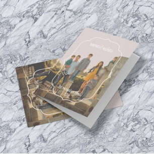 Cartes Pour Fêtes Annuelles Vœux les plus chaleureux Cadre géométrique du Sud