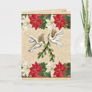 Cartes Pour Fêtes Annuelles Vœux paisibles