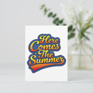 Cartes Pour Fêtes Annuelles Voici l'été