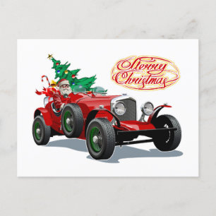 Cartes Pour Fêtes Annuelles Voiture de Noël