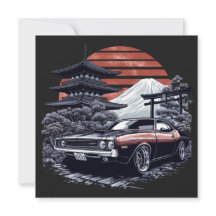 Voiture Muscle Rétro