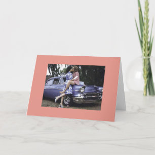 Cartes Pour Fêtes Annuelles Voiture Valentine