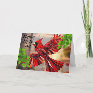 CARTES POUR FÊTES ANNUELLES VOLER POUR DIRE BONNE FÊTE DE NOËL