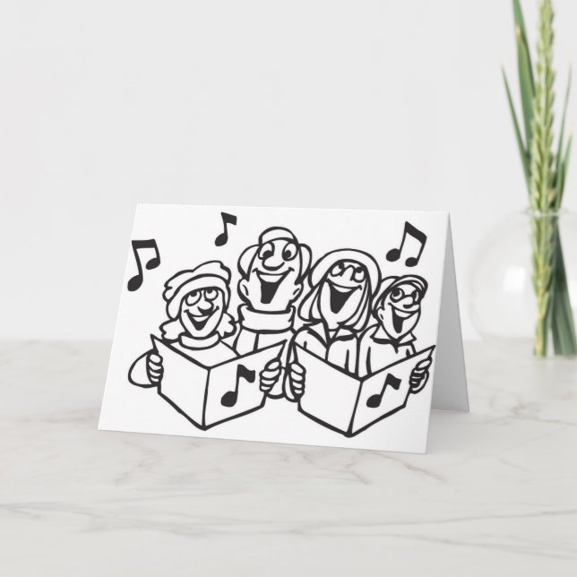 CARTES POUR FÊTES ANNUELLES VOLONTAIRES ENVOYANT DES VACANCES SOUHAITENT À "VO (Devant)