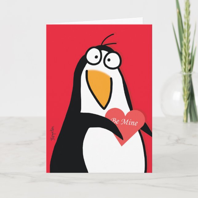 Cartes Pour Fêtes Annuelles VOS VALENTRES PERSONNELLES DE PENGUIN par Boynton (Devant)