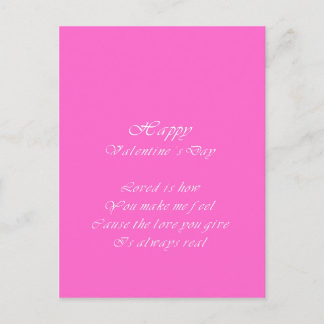 Cartes Pour Fêtes Annuelles votre amour est la vraie Saint-Valentin (Devant)