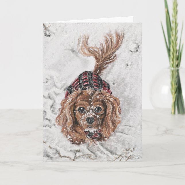 Cartes Pour Fêtes Annuelles Voulez jouer ? (Devant)