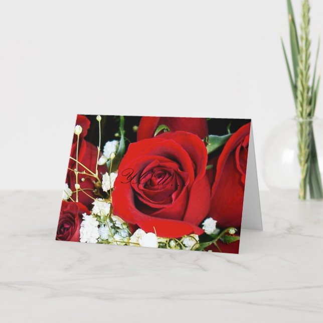 CARTES POUR FÊTES ANNUELLES VOUS (Devant)