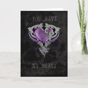 Cartes Pour Fêtes Annuelles Vous Avez Mon Coeur