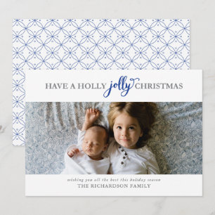 CARTES POUR FÊTES ANNUELLES VOUS AVEZ UN NOËL JOYEUX AVEC DU HOUX PHOTO PLATE