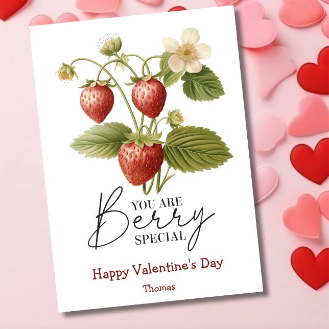 Cartes Pour Fêtes Annuelles Vous êtes Berry spécial drôle Saint Valentin (Créateur téléchargé)