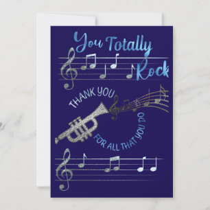 Cartes Pour Fêtes Annuelles Vous êtes complètement rock