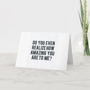 CARTES POUR FÊTES ANNUELLES VOUS ÊTES EXTRAORDINAIRE DE MOI-AMOUR POUR TOUTE O