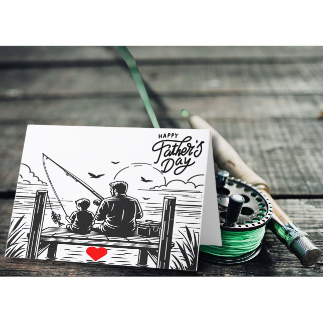 Cartes Pour Fêtes Annuelles Vous êtes ma plus grande prise Fête des Pères (Créateur téléchargé)