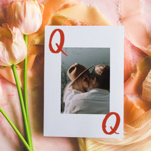 Cartes Pour Fêtes Annuelles Vous êtes ma Reine des Coeurs La Saint-Valentin Jo