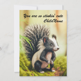 Cartes Pour Fêtes Annuelles Vous êtes si mignon - image de mouffette mignonne