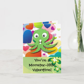 Cartes Pour Fêtes Annuelles Vous êtes un Monstre-iffic Valentine