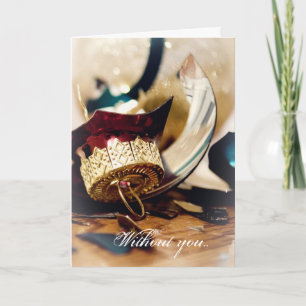 Cartes Pour Fêtes Annuelles Vous Manquez À Noël