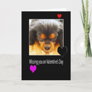 Cartes Pour Fêtes Annuelles Vous manquez le jour de la Saint-Valentin avec la