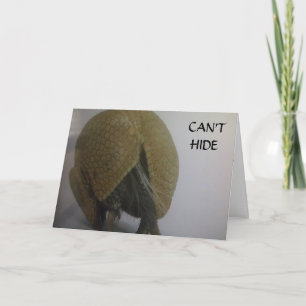 CARTES POUR FÊTES ANNUELLES VOUS NE POUVEZ PAS VOUS CACHER, VOUS REMERCIER